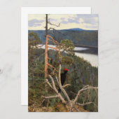 ガレン・カレーラ素晴らし – ブラックウッドペッカー1894 サンキューカード (正面/裏面)