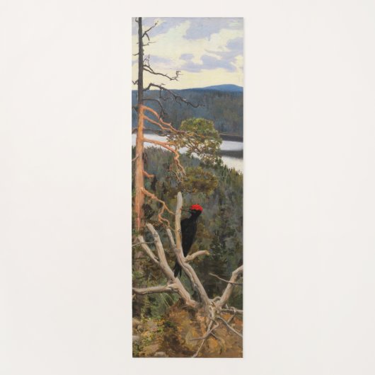 ガレン・カレーラ素晴らし – ブラックウッドペッカー1894 ヨガマット (正面)