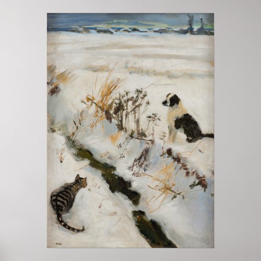 ガレン・カレーラ – 猫と犬 ポスター (正面)