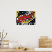 ガレン・カレーラ – 自動車のBil-Bolポスター ポスター (キッチン)