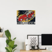 ガレン・カレーラ – 自動車のBil-Bolポスター ポスター (ホームオフィス)