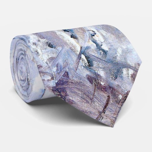 ガレン・カレーラ – 霜の降りた樺の木の木々,ア素晴らしート ネクタイ (ロール)