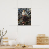 ガレン・カレーラ – 風に立つ少女 ポスター (キッチン)