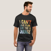 ガレージおもしろいはワードアートを計画 Tシャツ (正面フル)
