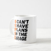 ガレージに予定があるんです コーヒーマグカップ (正面左)
