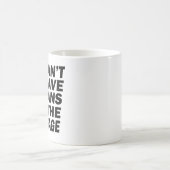 ガレージに予定が入らない整備士父 コーヒーマグカップ (中央)