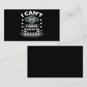 ガレージのパパ整備士 名刺 (正面/裏面)