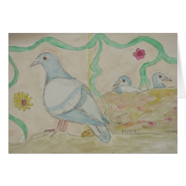 ガレージのワシの童謡 (正面横)