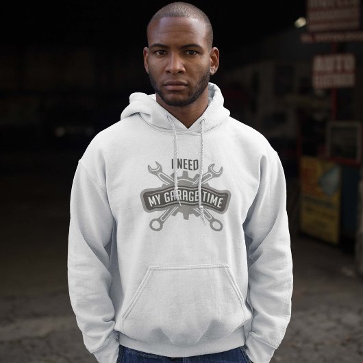 ガレージの時間が必要 パーカ
