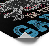 ガレージの父親の日に予定がある ポスター (角)