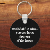 ガレージは私の… キーホルダー (正面)