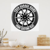 ガレージまたは自動車修理所有者ポスター ポスター (キッチン)