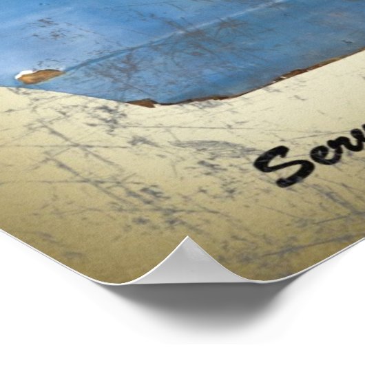 ガレージを固定 ポスター (角)