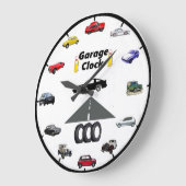 ガレージウォール時計 ラージ壁時計 (傾斜)
