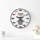 ガレージウォール時計 ラージ壁時計 (ホーム)