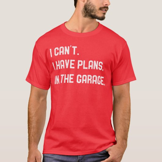 ガレージギフト メンズ カーメカニック 父の日 Tシャツ (正面)
