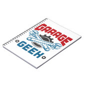 ガレージギーク自動整備士車修理 ノートブック (左側)