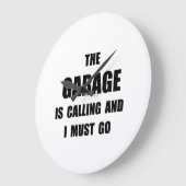 ガレージコール ラージ壁時計 (傾斜)