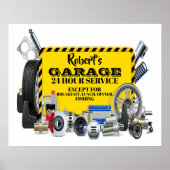 ガレージサインユーモア ポスター (正面)