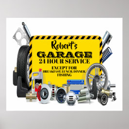 ガレージサインユーモア ポスター