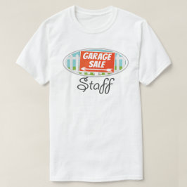 ガレージセールのスタッフTシャツ Tシャツ