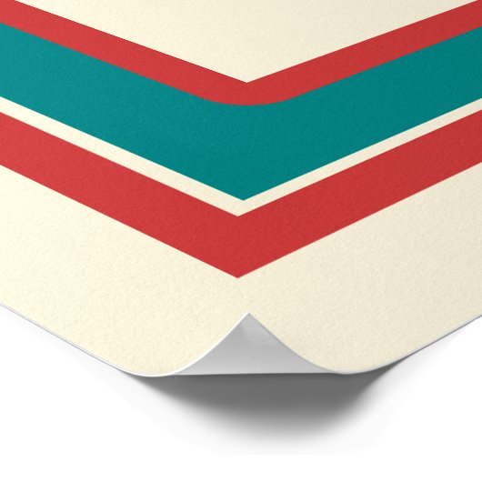 ガレージセールのポスターレトロヴィンテージ ポスター (角)