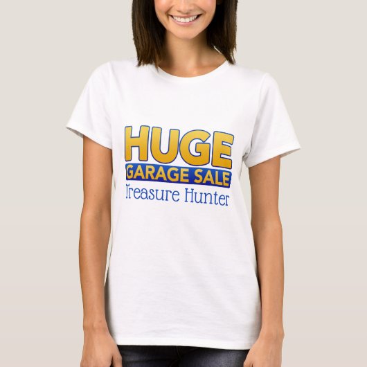 ガレージセールの宝探しTシャツ Tシャツ (正面)