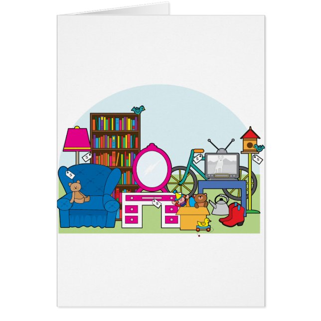 ガレージセールの物 (正面)