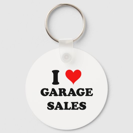 ガレージセールスが大好き キーホルダー (正面)