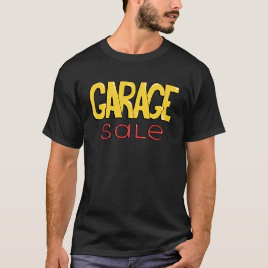ガレージセールリフターズヤードセール Tシャツ (正面)