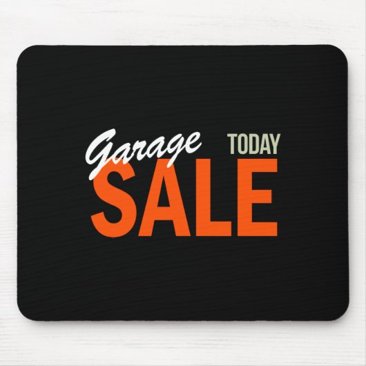 ガレージセール マウスパッド (正面)