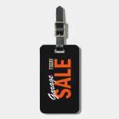 ガレージセール ラゲッジタグ (正面縦)