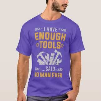 ガレージツールおもしろいワークショップジョーク Tシャツ