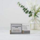 ガレージドアの名刺 名刺 (スタンド正面)