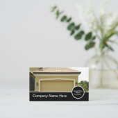 ガレージドアの名刺 名刺 (スタンド正面)