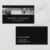 ガレージドアの設置とサービスの名刺 名刺 (正面/裏面)