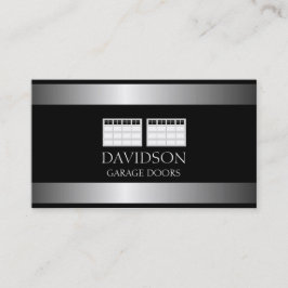 ガレージドア会社金属製 名刺