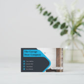 ガレージドア修理サービス名刺 名刺 (スタンド正面)