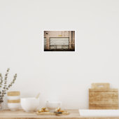 ガレージドア ポスター (キッチン)