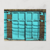 ガレージドア ポストカード (正面)