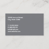 ガレージドア 名刺 (裏面)