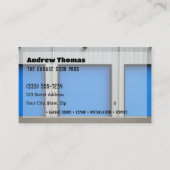 ガレージドア 名刺 (正面)