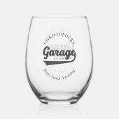 ガレージドゥTouch何飲み物用品 ステムなしワイングラス (裏面)