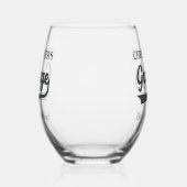 ガレージドゥTouch何飲み物用品 ステムなしワイングラス (左)