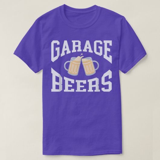 ガレージビール Tシャツ (デザイン正面)