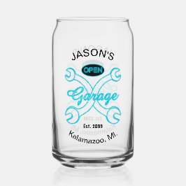 ガレージレンチ飲み物用品ビール ガラス缶