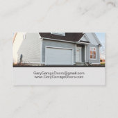 ガレージローラシャッタードア取付具 名刺 (裏面)