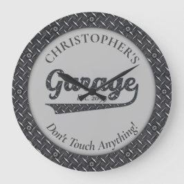 ガレージ何もTouch大きな時計 ラージ壁時計