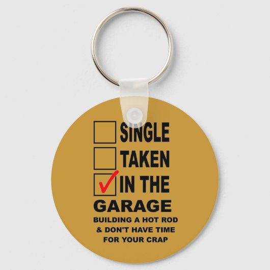 ガレージ建物改造A キーホルダー (正面)