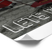 ガレージ忙しピンナップ ポスター (角)